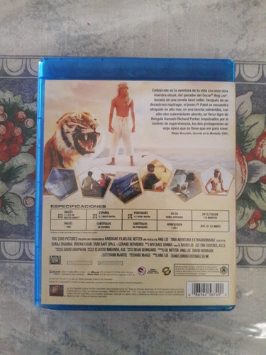 Blu-ray Una Aventura Extraordinaria Original (Usado)
