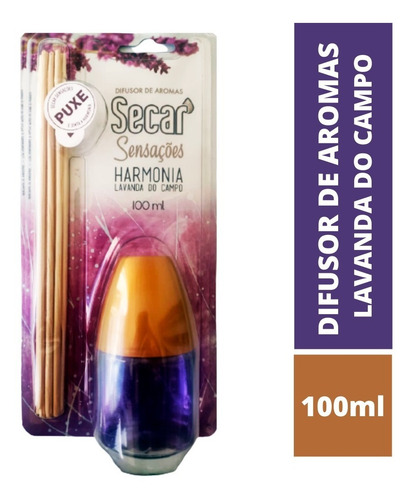 Imagem 1 de 4 de Odorizador Para Ambiente Difusor De Cheiro Aroma Lavanda