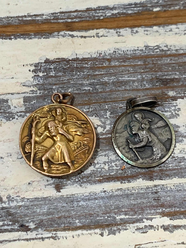 Vintage Medallas San Cristobal