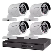 Comprar Kit Seguridad Hikvision Dvr 8 + 4 Camaras 2mp 1080p Full Hd