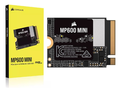 Ssd Unidad M.2 M2 2230 Pcie 4.0 Nvme Corsair Mini 1 Tb Tera