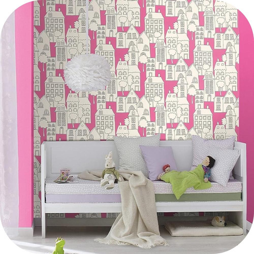 Papel Muresco Empapelar Pared Vinilico Rasch Infantil 503463