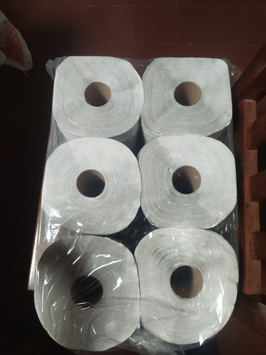 Bobina Industrial De Papel Toalla Color Beige