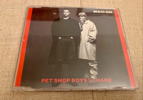 Cd Pet Shop Boys  So Hard Maxi - Cd Usado Raro 1990