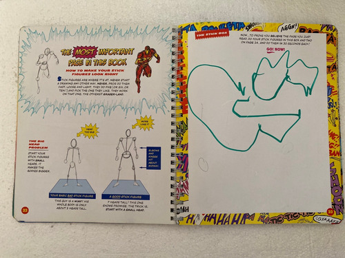 Libro Draw The Marvel Comics Super Heroes Klutz Ya Usado En (Usado)