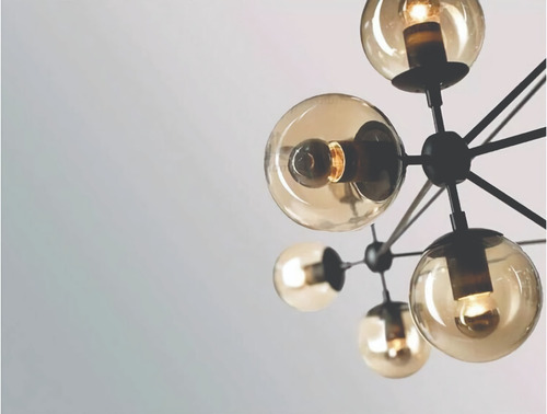 Imagen 5 de 10 de Lámpara De Techo Colgante Vintage Candelabro Modelo Industry