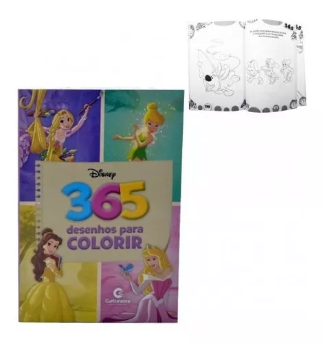 95 Desenhos de Princesas Para Colorir - Editora Goclass