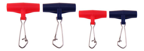Conector De Línea De Pesca Con Gancho 3 Piezas