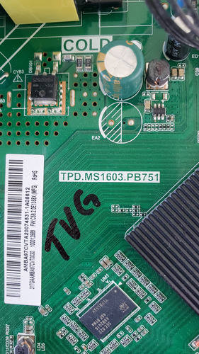 Tarjeta Main Para Tv Onn Modelo 100012589 (Usado)