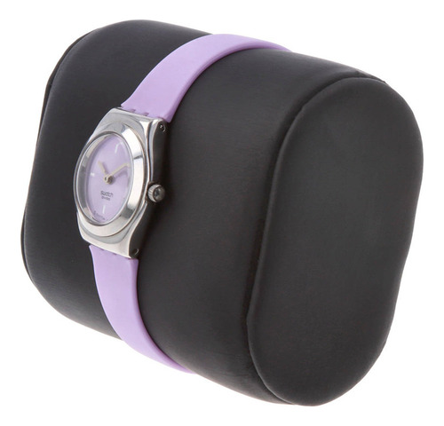 Reloj Para Mujer Swatch *irony*. Morado Plateado Morado (Usado)