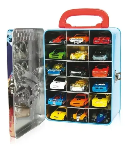 Caja para guardar cheap coches hot wheels