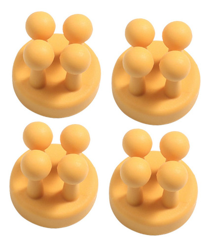# 4 Ganchos De Clip For Cables De Pared, Organizador