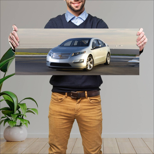 Cuadro 30x80cm Auto 2010 Chevrolet Volt Auto 6