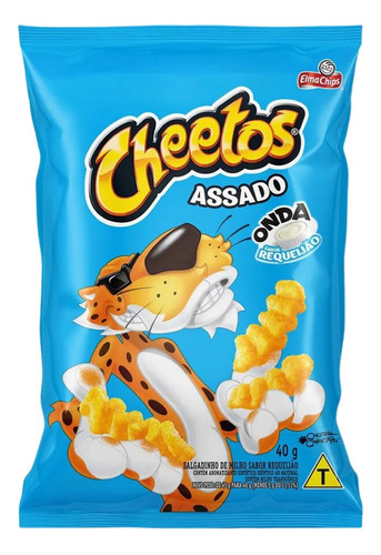 Cheetos Onda Requeijão Pequeno - Lanche Da Escola