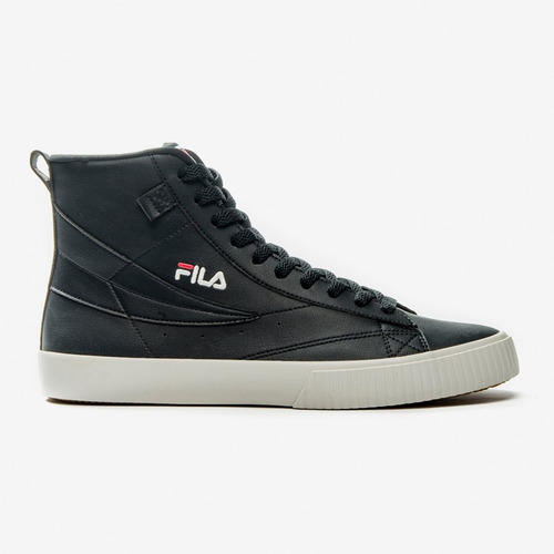 Bota De Mujer Fila F Gennaio - Negro/blanco/rojo