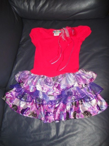 Vestido Para Niña, Talla 4 *tipo Tutu* 