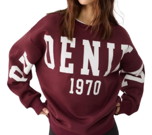 Buzo Nena Oversize Estampado Phoenix Teens T 10 Al 18