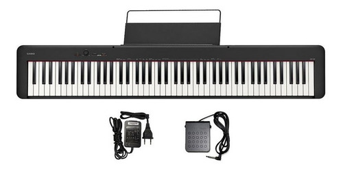 Piano Digital Casio Cdp S90+p.sustain+fonte Bivolt+partitura