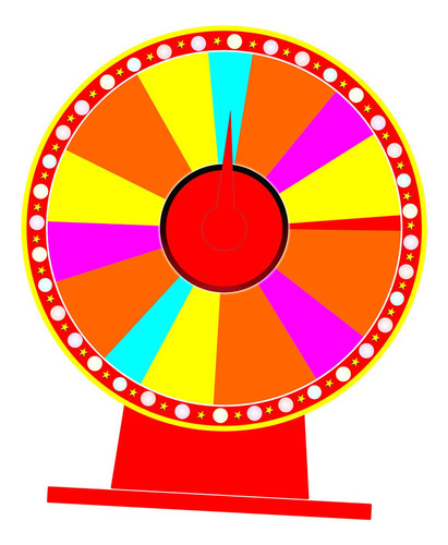 Rueda Giratoria Para Ruleta Con De Mesa, Con Soporte, Fácill