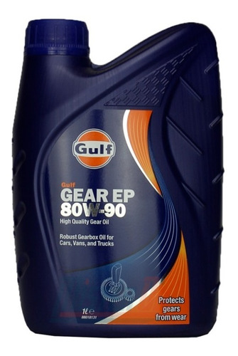 Aceite Transmision Caja Gulf Gear Ep 80w90 Gl-4 X 1lt