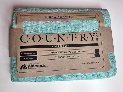 Cubrecama  Manta Rustica Country / Cubresillon 2 1/2 Plaza 