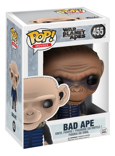 ¡Funko Pop! ¡Guerra por el planeta de los simios! ¡Bad Ape 455!