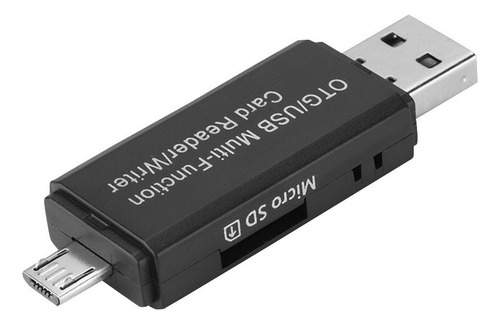 Gravador De Leitor De Cartão Multifuncional Otg Usb Para Mic