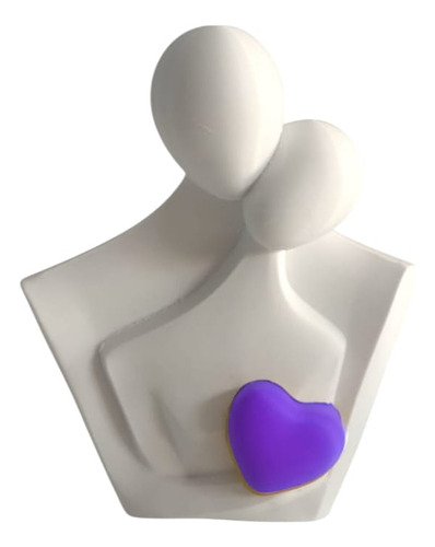Día De Los Enamorados, San Valentín, Pareja Enamorados 12x9 Violeta