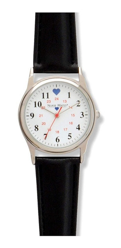 Imagen 1 de 1 de Reloj Mujer Enfermera Nurse Mates Original Negro