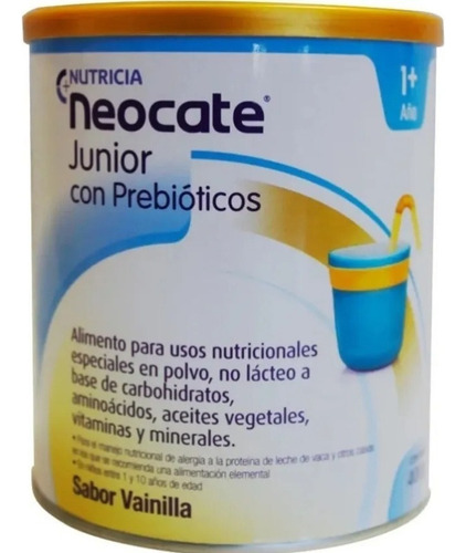 Nutricia Neocate Junior Sin Tacc Lata 400g 1 Unidad Vainilla