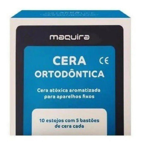 Cera Ortodôntica De Proteção Para Aparelho 10 Caixas