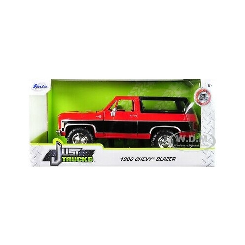 Jada 31593 1:24 1980 Chevy Blazer K5 Glossy Red