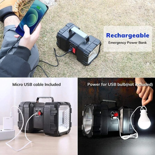 & Proyector Led Regulable Superpotente 100000 Ml 40w