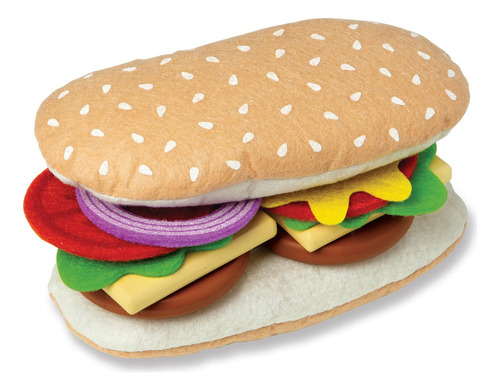 Encimera De Madera Para Sándwiches Melissa & Doug Slice & St