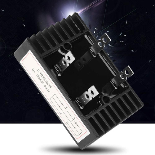 Rectificador De Puente, 100a 1600v 2 Fases Rectificador De P