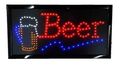 Anuncio Luminoso Led Beer Cerveza