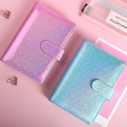 Carpeta De Cuaderno Recargable Con Tapa De 6 Anillas, Hojas