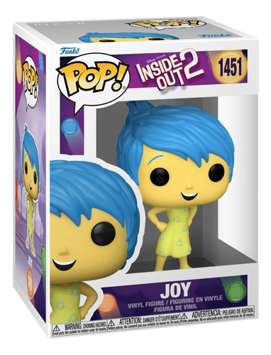 Funko Pop Disney Inside Out Intensamente 2 Joy - Alegria .