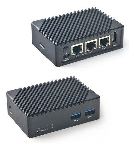 Friendlyelec Nanopi R5s Mini Router Openwrt Con Tres Puertos