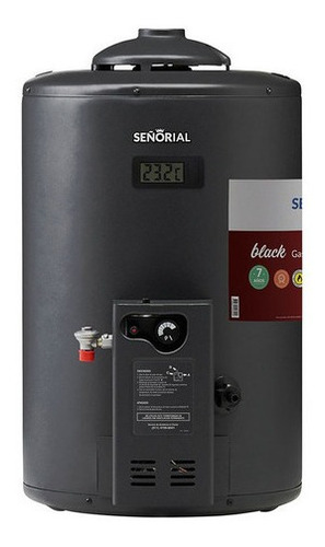 Imagen 1 de 3 de Termotanque Señorial Black 2.0 Gas 50 Litros