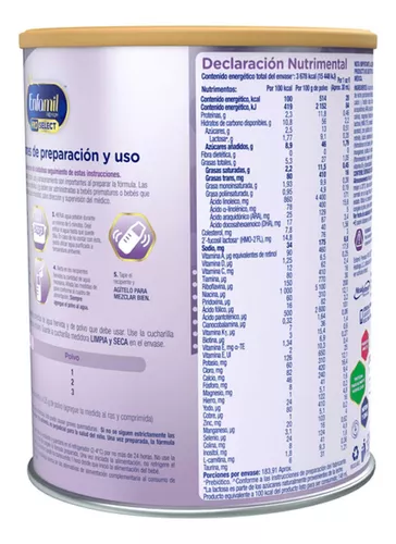 Leche de fórmula en polvo Mead Johnson Enfamil Premium Confort 1 en lata 2  unidades de