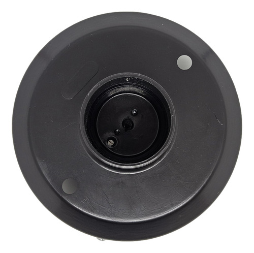 Globo Plástico Poste 15x30 Leitoso Com Base 15 - Kit 25 Pcs