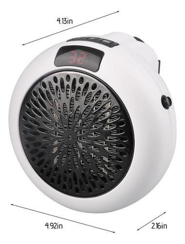 Insta Heater Portátil Con Control Remoto F Space Hea