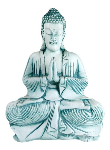Buda Verde/branco | 29 Lar X 39 Alt X 12 Prof