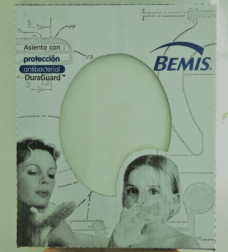 Imagen 6 de 6 de Asiento Plástico Redondo Antibacterial -bemis