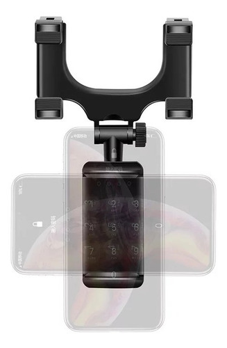 Porta Espejo Retrovisor Coche Multiuso Importado Ajustable