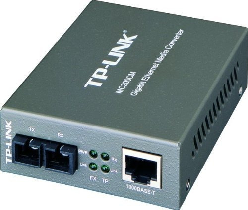 Tp-link Gigabit Ethernet Media Converter, 1000 Mbps Rj45 A 1