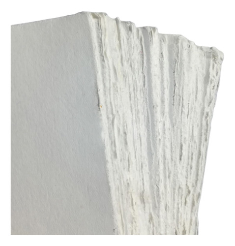Papel De Algodón Handmade A5 Blanco 150 Gsm Para Crafts