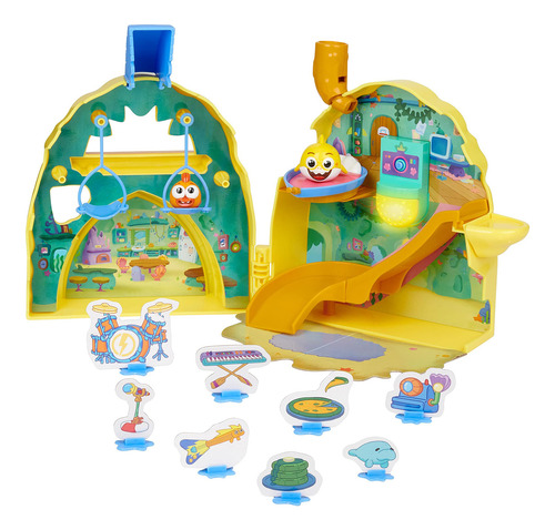 Wowwee Baby Shark's Big Show! Shark House Playset - Luces Y.