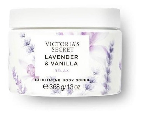 Exfoliante corporal Victoria's Secret de lavanda y vainilla - Relax 368 g